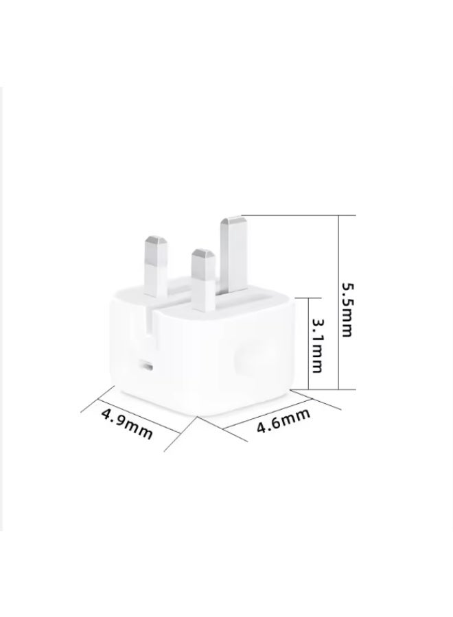 S.STYLEE 40W USB-C Wall Charger Power Adapter | Fast Charging Type-C Plug | Wired Compact Charging Adapter for Phones, Tablets & USB-C Devices - Image 3